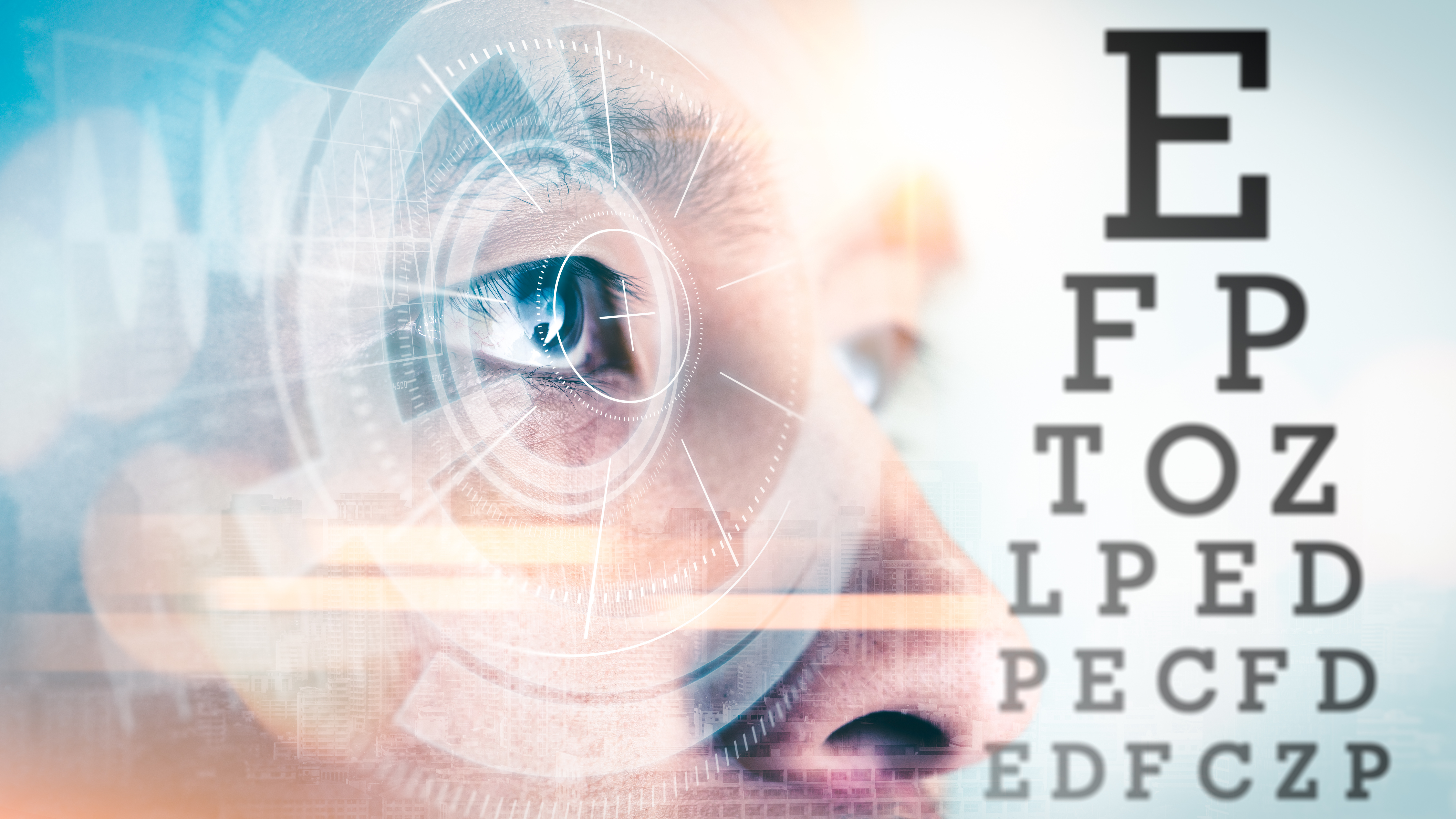 Advanced digital eye care technology at Vcare Opticals